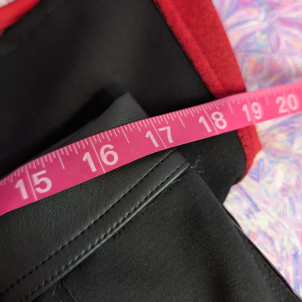 New Toxic Vision Designer Devil Screen Printed Tie Front Pants With Measurements - Picture 13 of 15